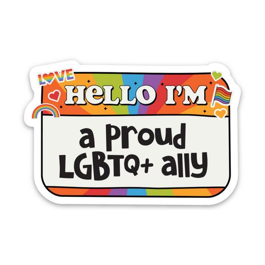 Proud Ally | Weatherproof Sticker