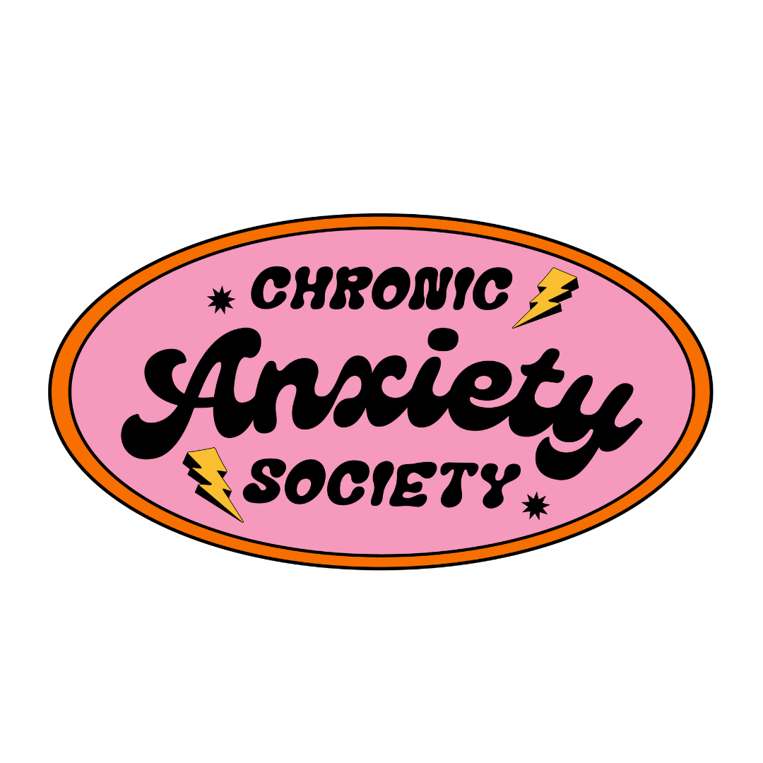 Chronic Anxiety Society Weatherproof Sticker