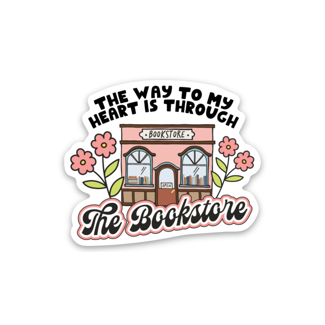 The Bookstore | Mini Kindle Sticker