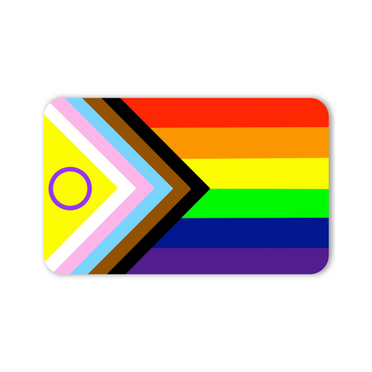 Progress Pride Flag Sticker
