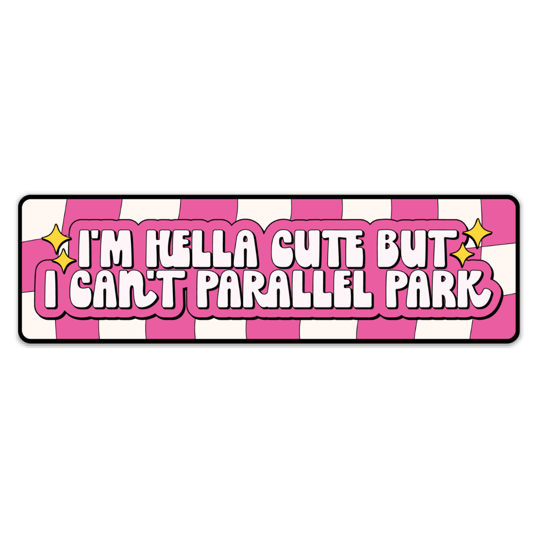 Hella Cute Bumper Sticker