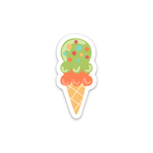 Ice Cream | Mini Kid Sticker | Waterproof
