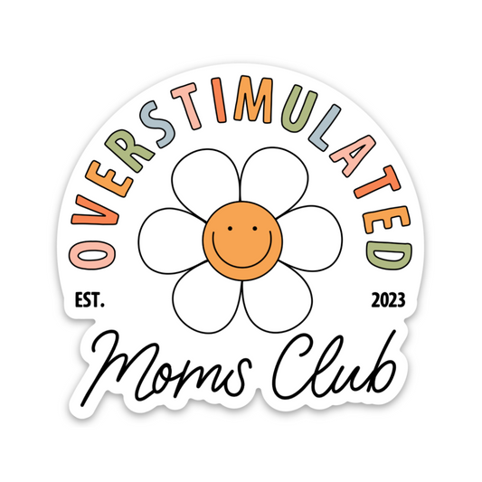 Moms Club | Weatherproof Sticker