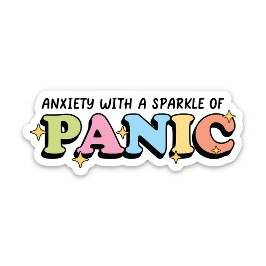 Panic | Weatherproof Sticker