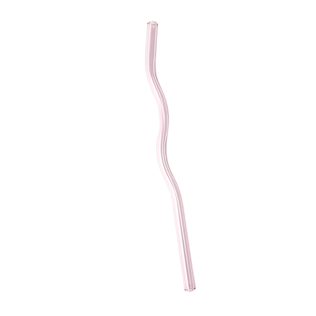 Colored Glass Straws