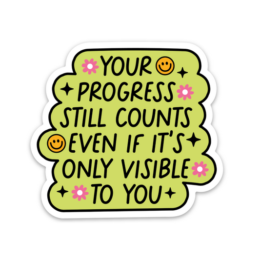 Progress | Weatherproof Sticker