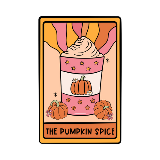 The Pumpkin Spice | Weatherproof Sticker