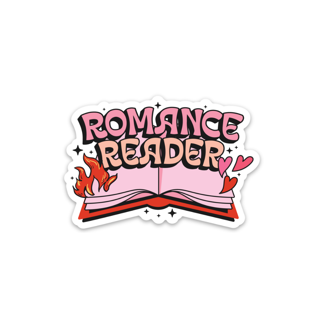 Romance Reader | Mini Kindle Sticker