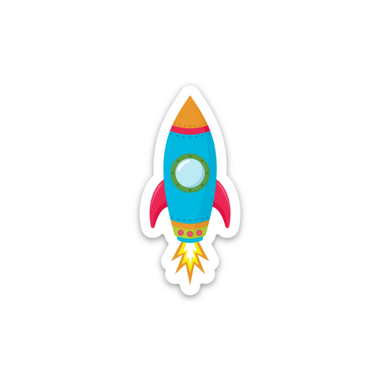 Rocket | Mini Kid Sticker | Waterproof