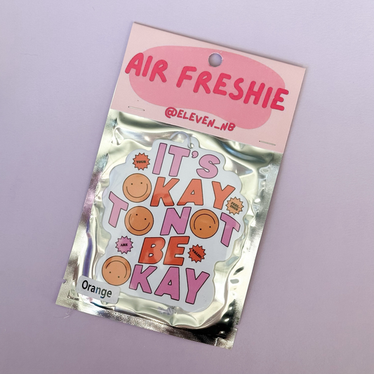 Its Ok Air Freshie Orange Scent