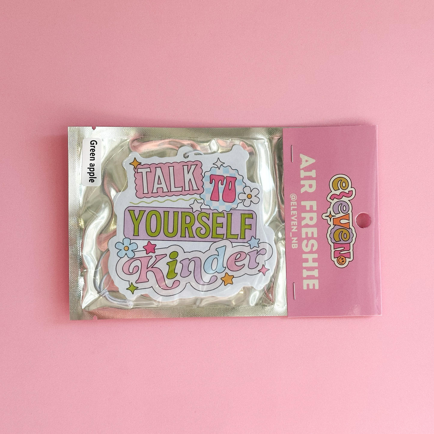 Kinder Air Freshie Green Apple Scent