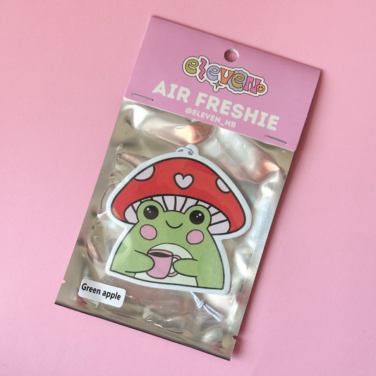 Toadstool Air Freshie Green Apple Scent