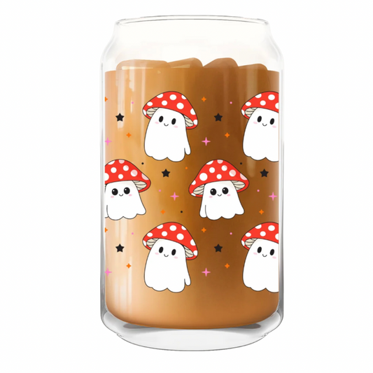 Mushy Ghost Glass Can