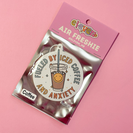 Iced Coffee Air Freshie Coffee Scent