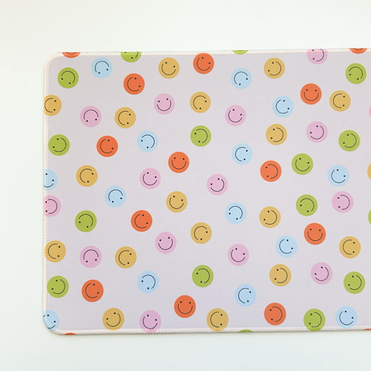 Smiley Desk Pad