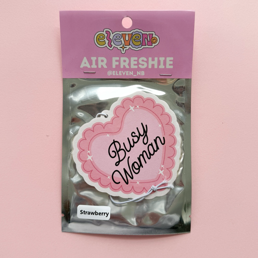 Busy Woman Air Freshie Strawberry Scent