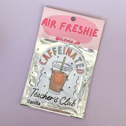 Teacher Air Freshie Vanilla Scent