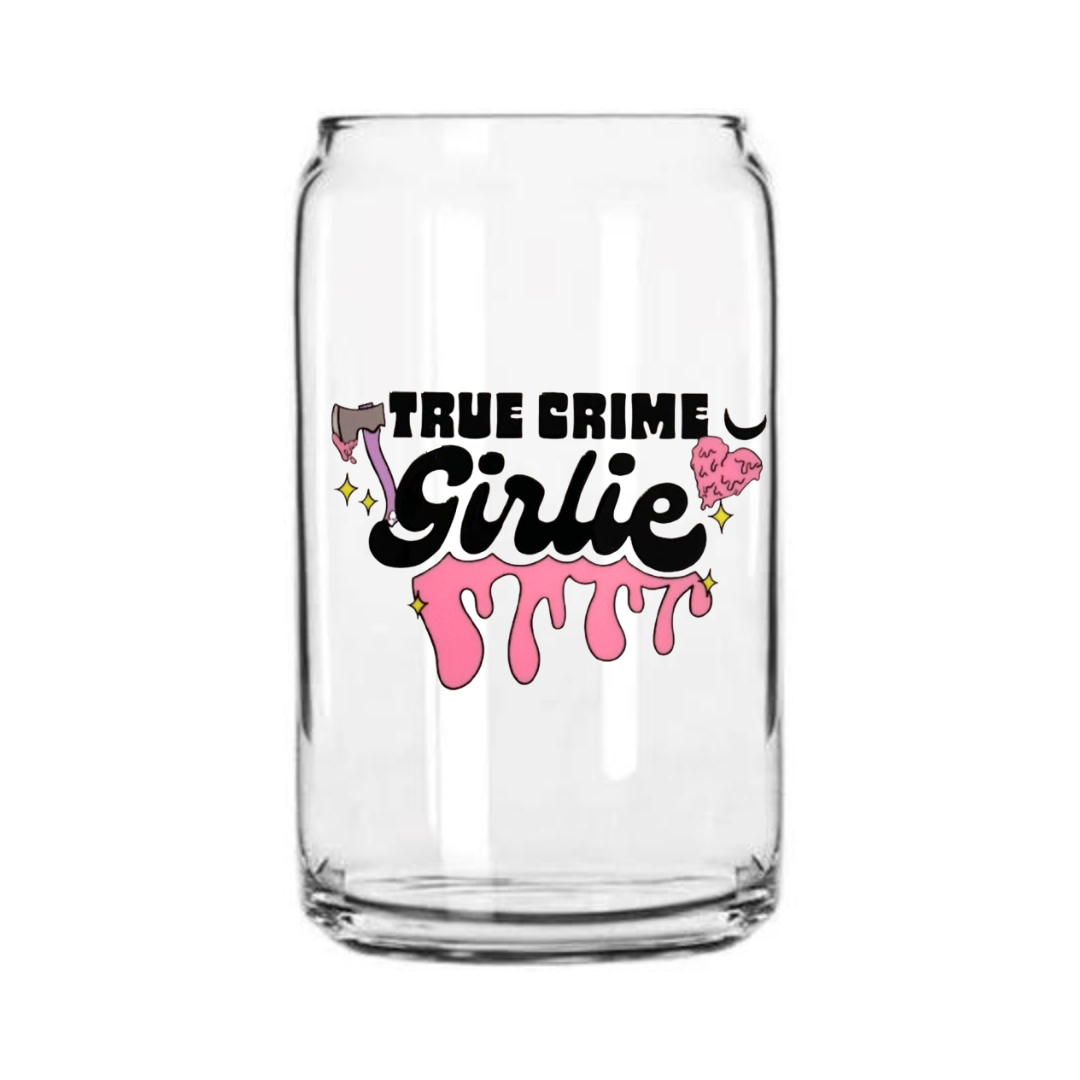 True Crime Glass Can