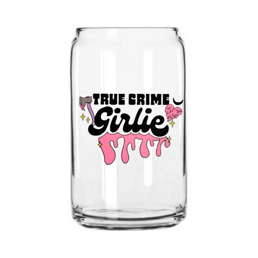 True Crime Glass Can