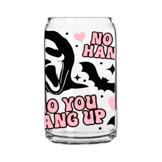 Ghostface Hang Up Glass Can