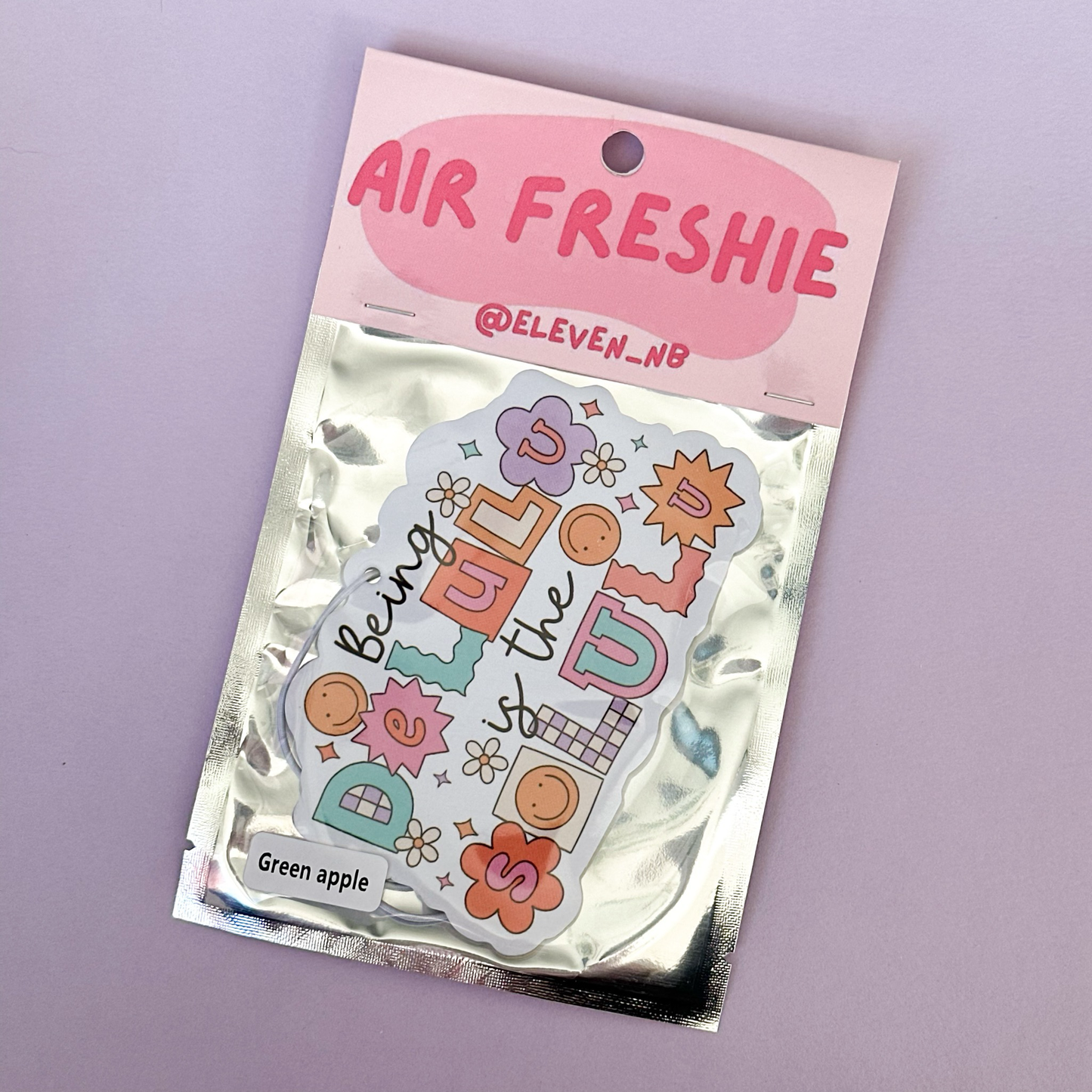 Dululu Air Freshie Green Apple Scent