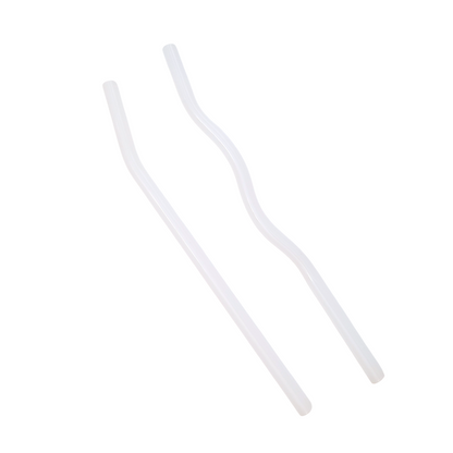 Colored Glass Straws