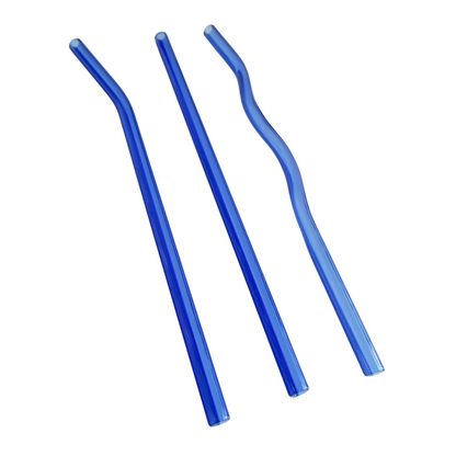 Colored Glass Straws