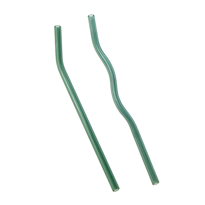 Colored Glass Straws