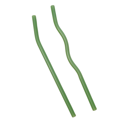 Colored Glass Straws