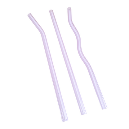 Colored Glass Straws