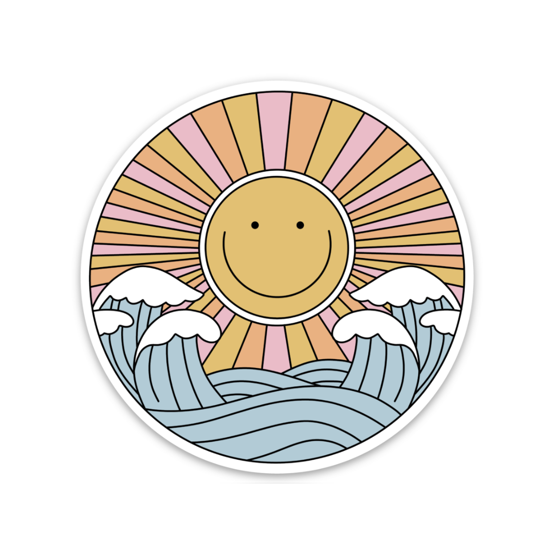 Sun King | Weatherproof Sticker
