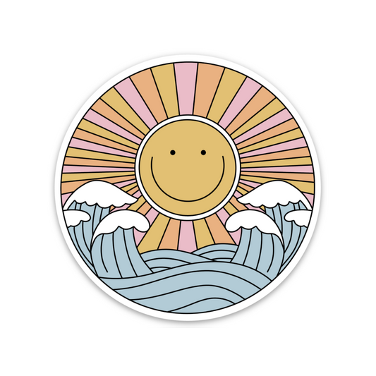 Sun King | Weatherproof Sticker
