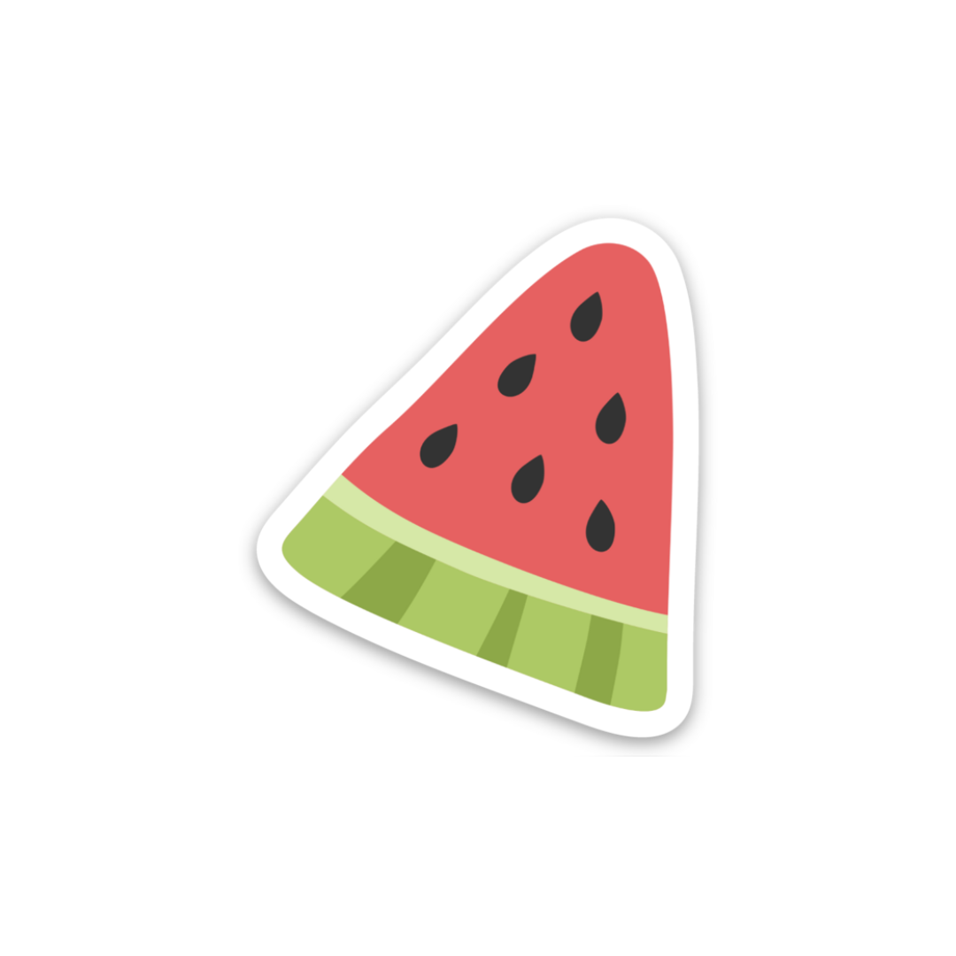 Watermelon | Mini Kid Sticker | Waterproof – Eleven