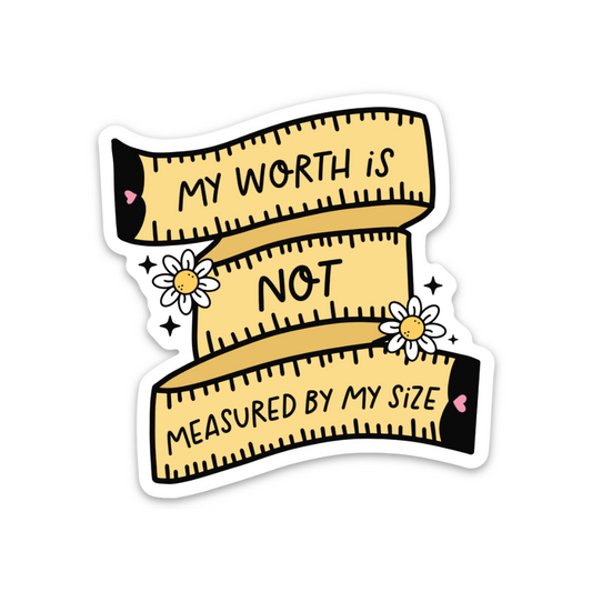 Worth | Weatherproof Sticker